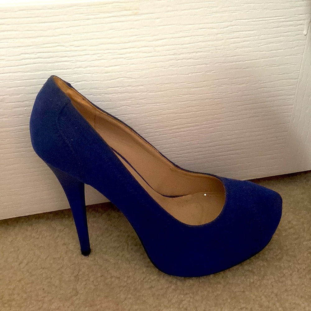 Blue heels - Picture 3 of 3